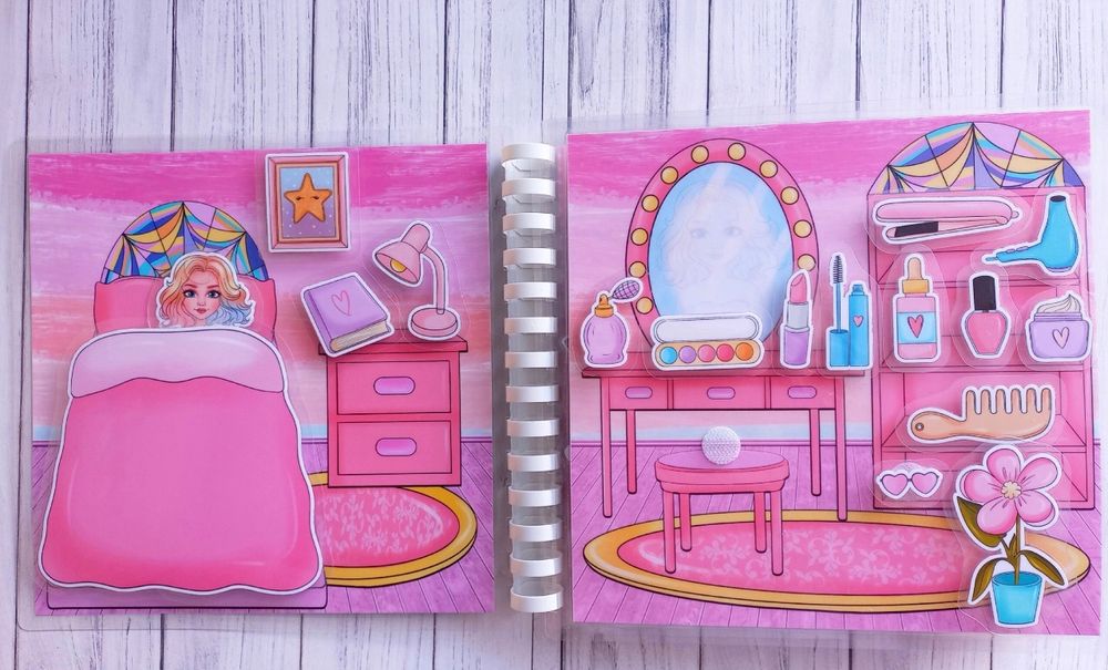 Альбом на липучках В гостях у Энид