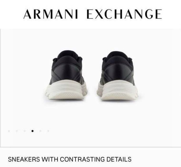 Оригинал Armani Exchange мужские кроссовки