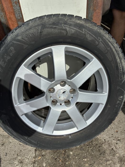 Jante audi q5 5x112 R17 anvelope iarna