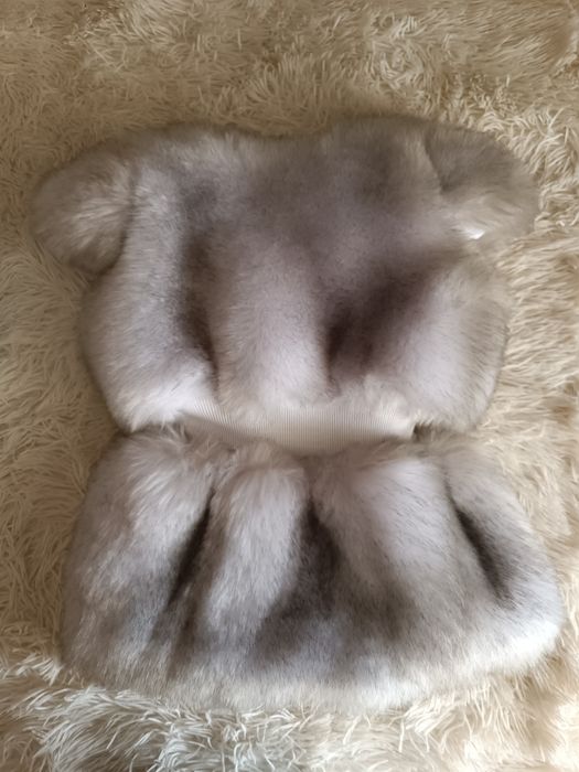 Меховая жилетка для девочки