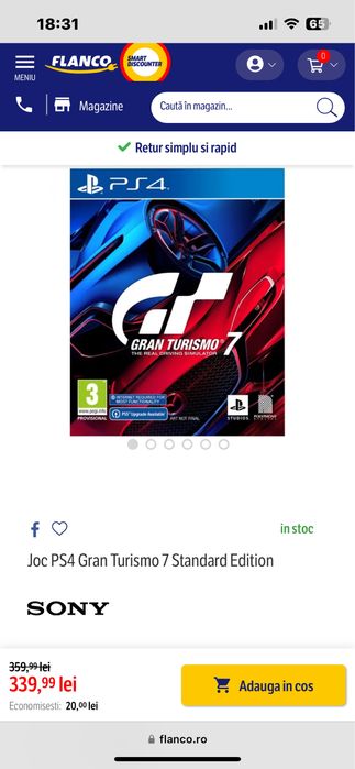 Volan Gaming Myria+joc Grand Turismo 7