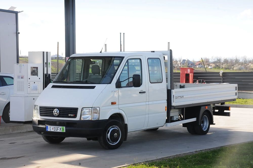 Volkswagen LT 46 Doka Cabina Dubla 7 locuri 2005 2.8TDi 158 CP bena 3.60 m cat. B