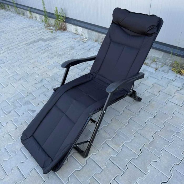 Сгъваем къмпинг стол - шезлонг различни цветове