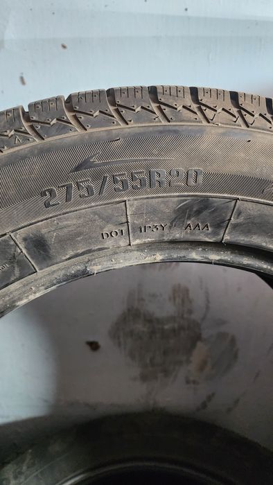 275 55 R20 . Сняли с land cruiser 200