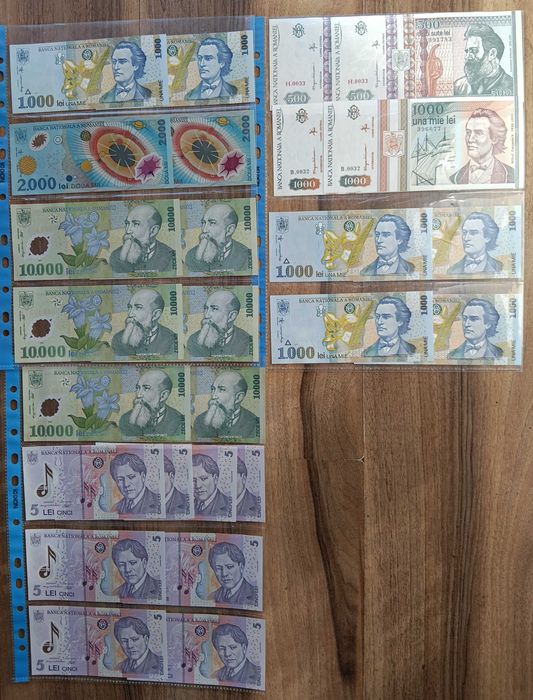 Bancnote românești, starea care se vede