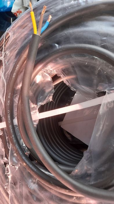 Cablu. MYYM  3 X 4mm2 sau 3x6mm2  Ro CE