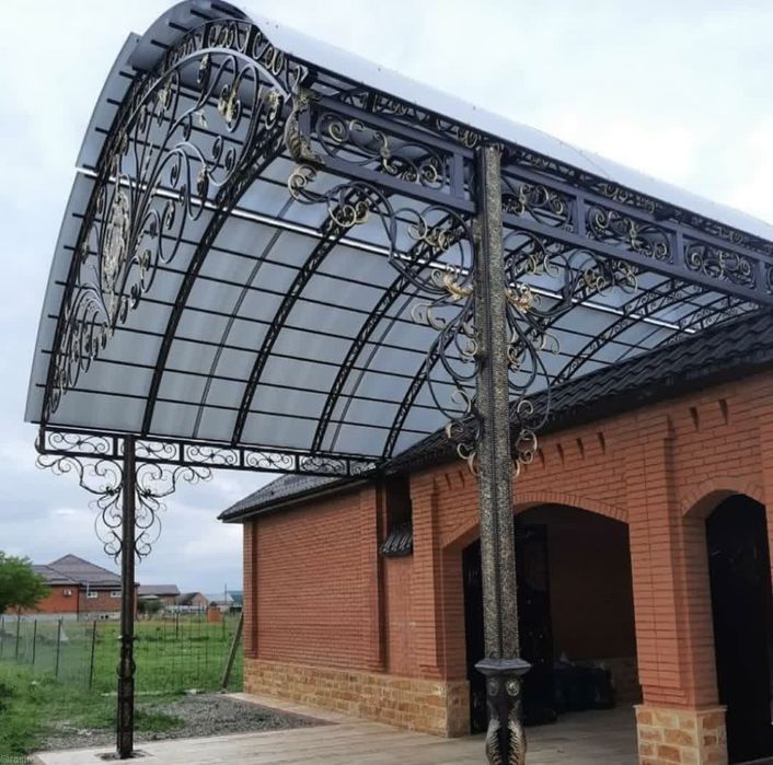 Навес Ворота Решетки.