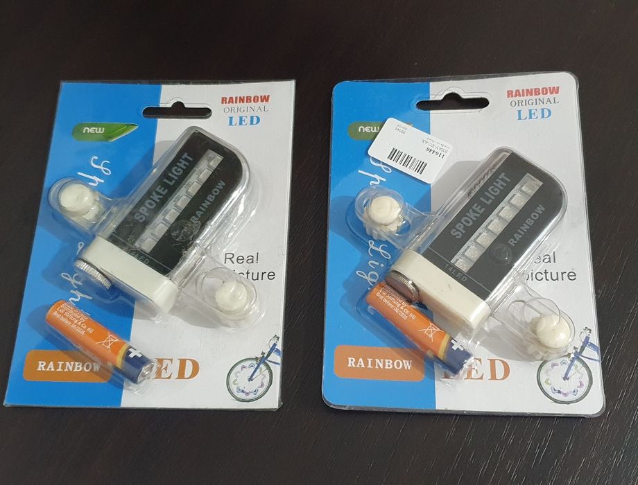 Lumini LED RGB Dynamic pentru spite bicicleta
