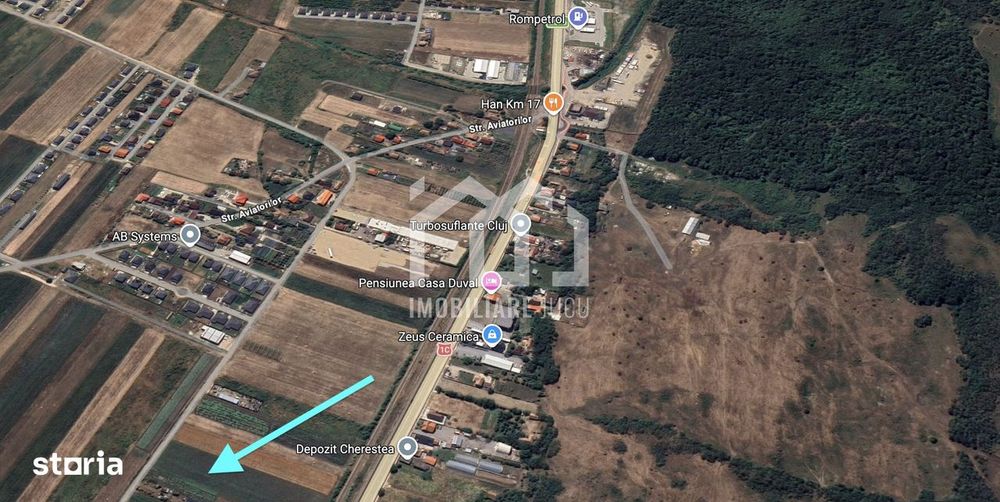 Teren Industrial Urbanizat – Jucu de Mijloc | Oportunitate 8336 mp