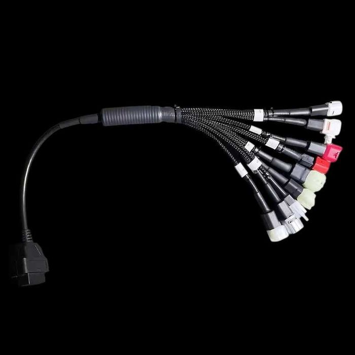 OBD2 1 към 9 мулти мотоциклетен диагностичен кабел