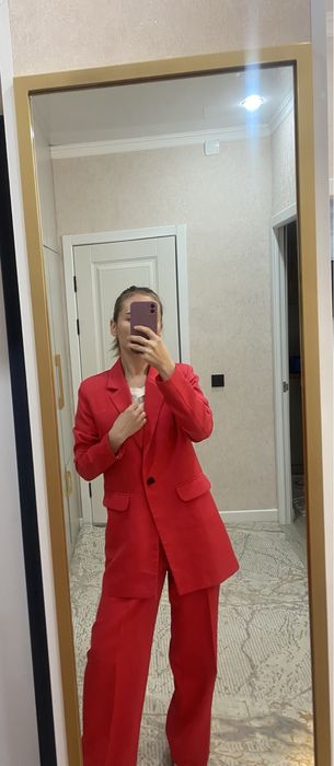 Костюм шалбарымен