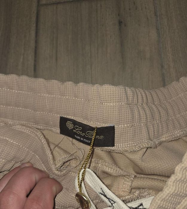 Pantaloni loro piana noi beige