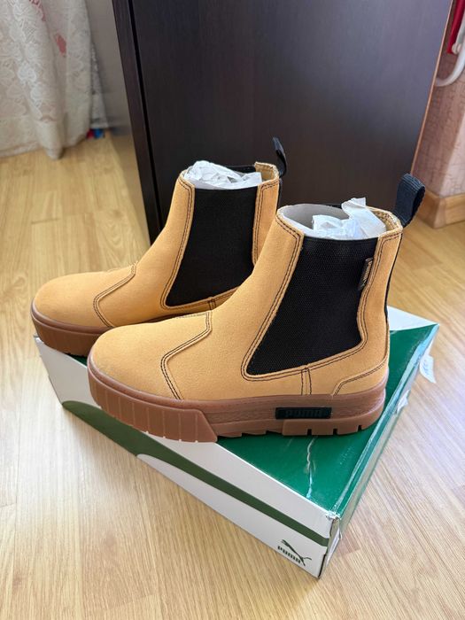 Боти Puma от велур