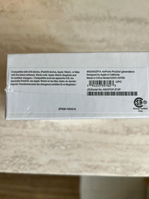 Apple airpods pro 2 gen ЧИСТО НОВИ НЕ ОТВАРЯНИ