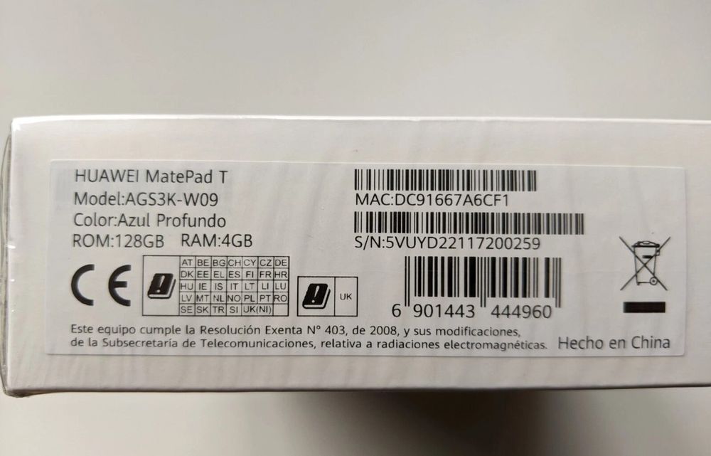 Huawei Tablet MatePad T 10s  4GB/128G ROM