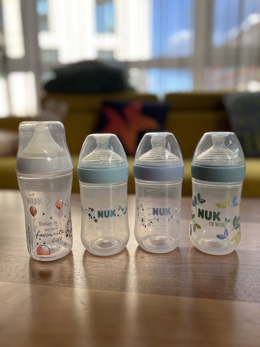 NUK 4бр бебешки шишета
