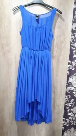 Продам платье электро-синее