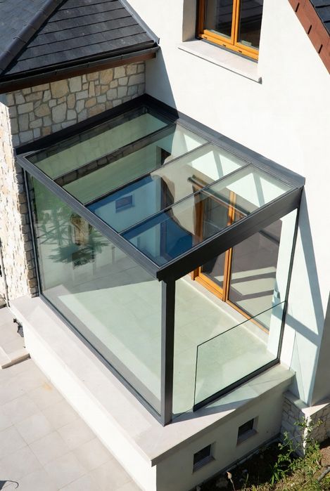 Terase aluminiu sticla securizata termopan