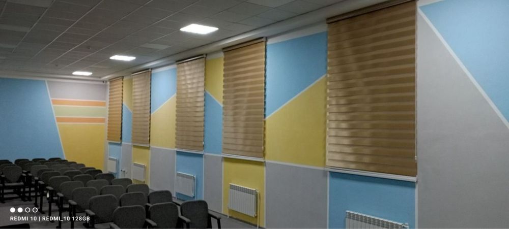 Жалюзи цех, жалюзи переделка, жалюзи для дома