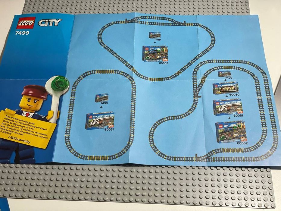 LEGO City 7499 rail train