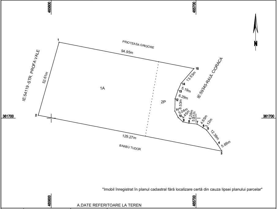 Teren arabil 5,5 ha extravilan – Spineni Olt – acces drum bun – investiție agricolă