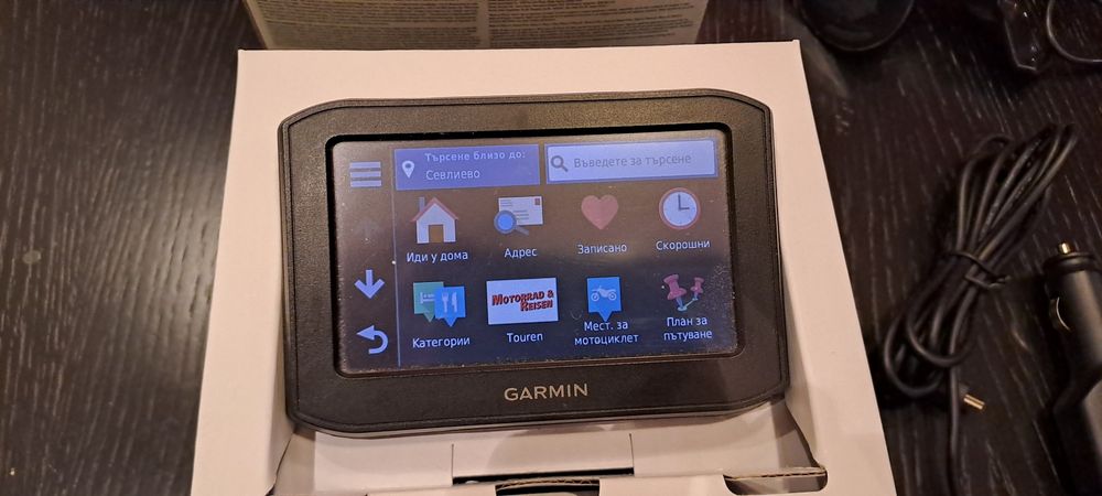 Garmin zumo 346 LMT-S навигация за мотоциклет-комплект