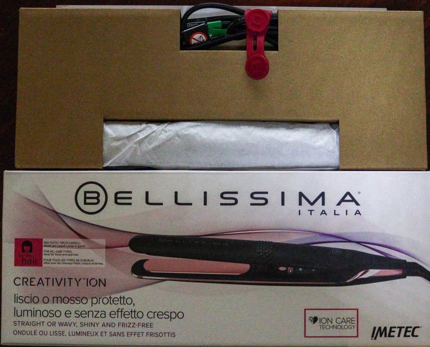 Placă de îndreptat părul Bellissima Italia - Ion Care Technology