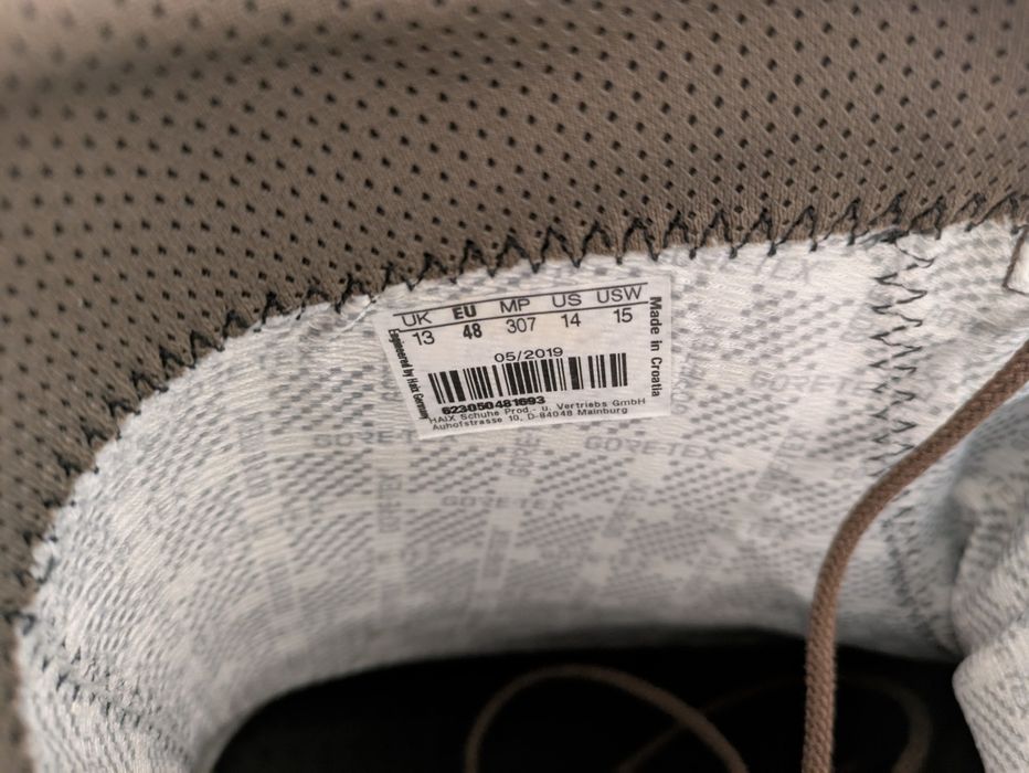 Haix Combat Boots Heavy