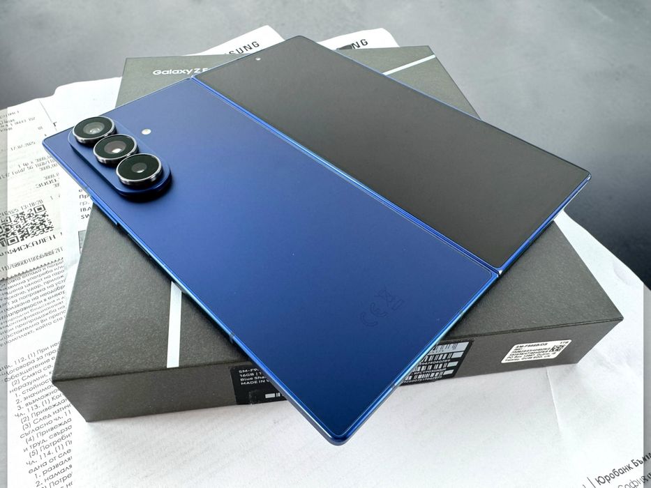 Samsung Galaxy Z Fold 7 5G 1TB 16RAM Blue Отличен! Гаранция!