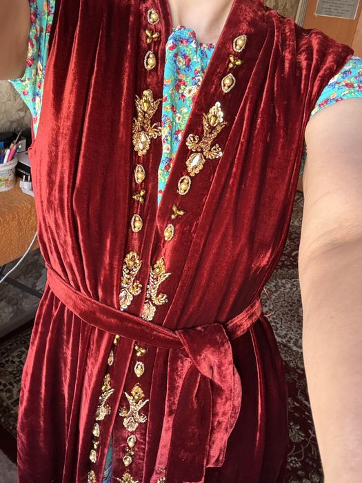 Камзол тылкы матадан