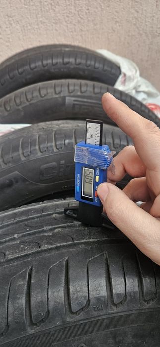 205/60/16 pirelli летни гуми 6.05мм 4 броя летни гуми пирели