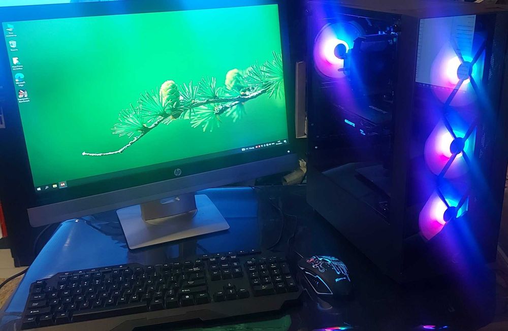 Геймърски компютър i5-6500 / 16GB DDR4 / NVME / 8GB RX580