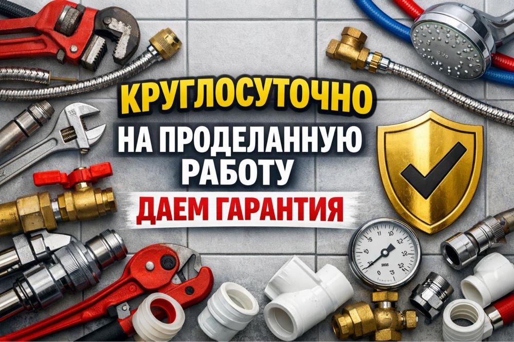 Услуги Сантехника Шымкент Монтаж Отопления