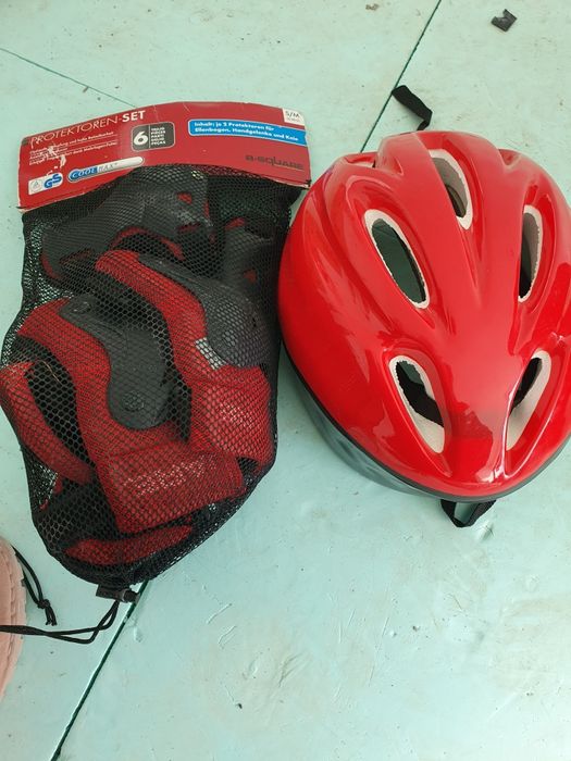 Set casca genunchiere și cotiere