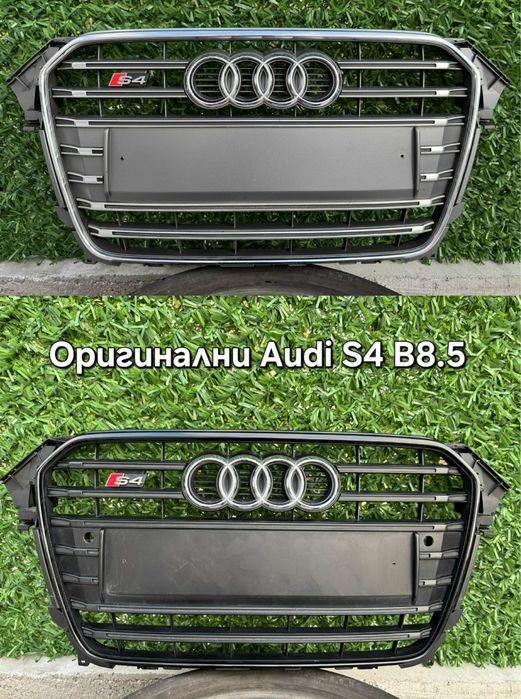 Решетка Audi S4 B8.5 Оригинална Ауди A4/S4 B8 Facelift решетка