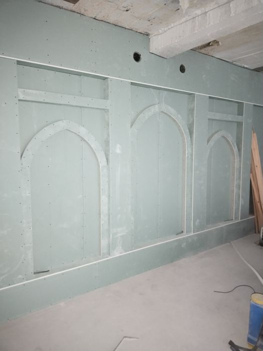 Professional gipsokarton ustasi Potolok, peregorodka , plastik, dekor,