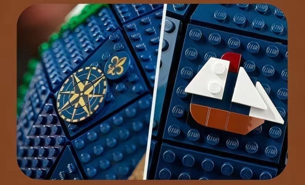 Конструктор лего Глобус, конструктор глобус Земли