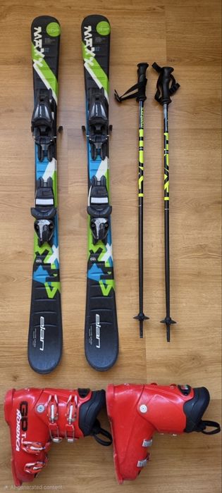 Комплект ски  ELAN MAX 110 см и щеки 85 см
