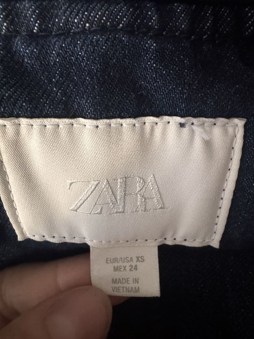 Geaca zara femei blug bumbac premium S