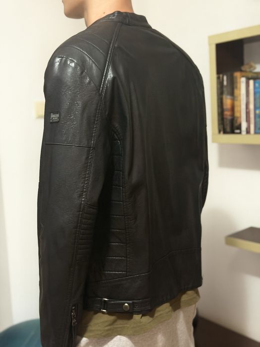 Geacă Biker Piele Naturală