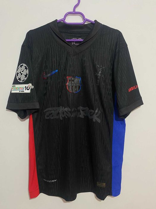 Tricou Barcelona 25/26 ”Cactus Jack” away - Mărimea XL