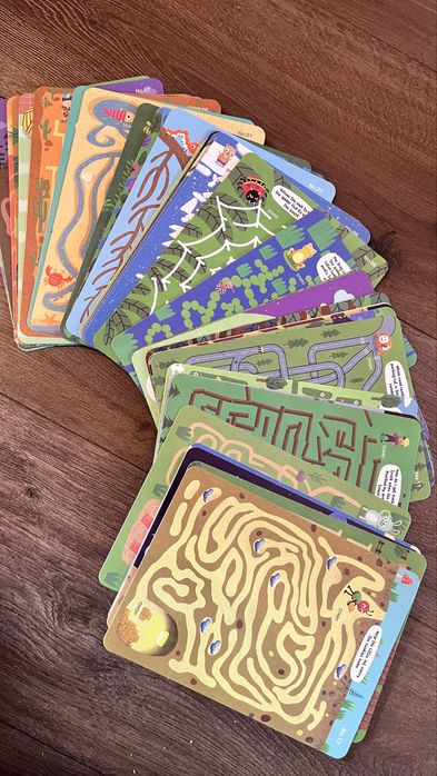 32 planse labirinturi reutilizabile