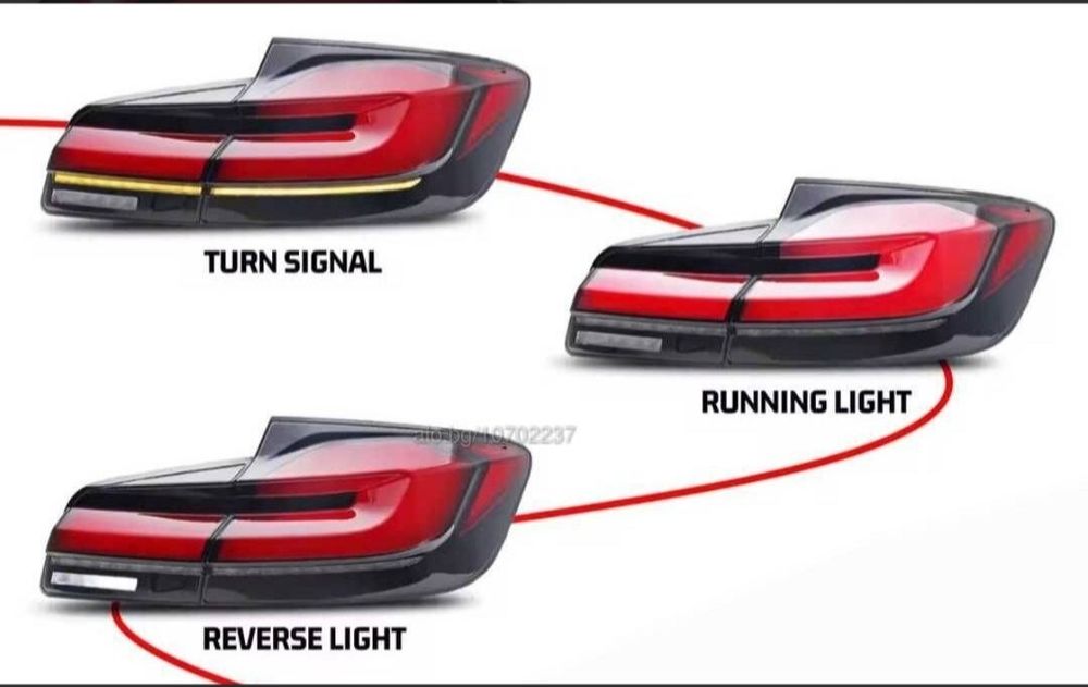 Тунинг LED стопове за БМВ Ф10 седан