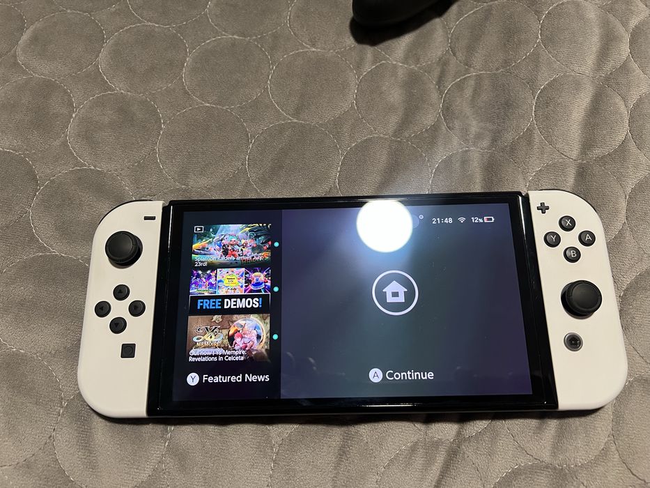 Nintendo Switch O-led + 2 Jocuri + Controler Pro Monster Hunter Rise+ Hardcase Zelda