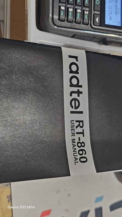 Statie emisie-receptie protabila RADTEL RT-860 ca  noua..