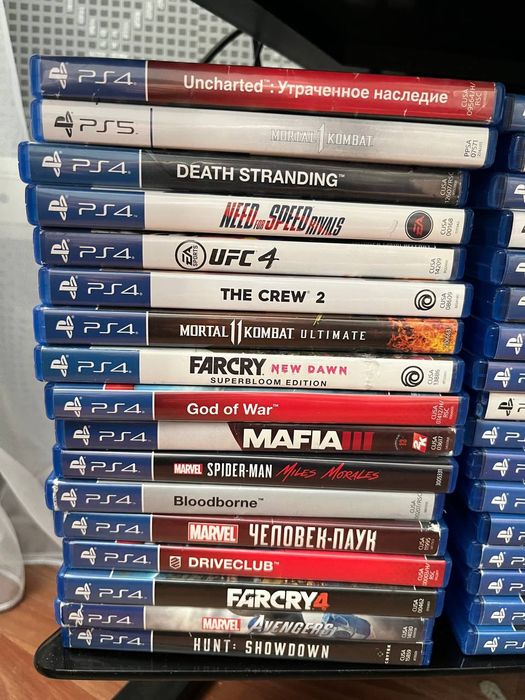 Пс4 и пс5 диски оригинал