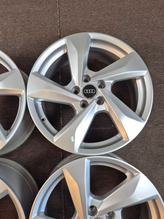 4 Jante Aliaj 5x112 18'' 7J ET 43 - OEM AUDI Q2 Q3 / VW Passat Touran Sharan T-Roc Tiguan / Skoda Octavia Karoq Kodiaq CA NOI !