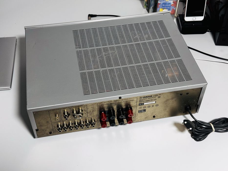 Amplificator de fidelitate YAMAHA A-520,loudness,75W/canal,Japan !