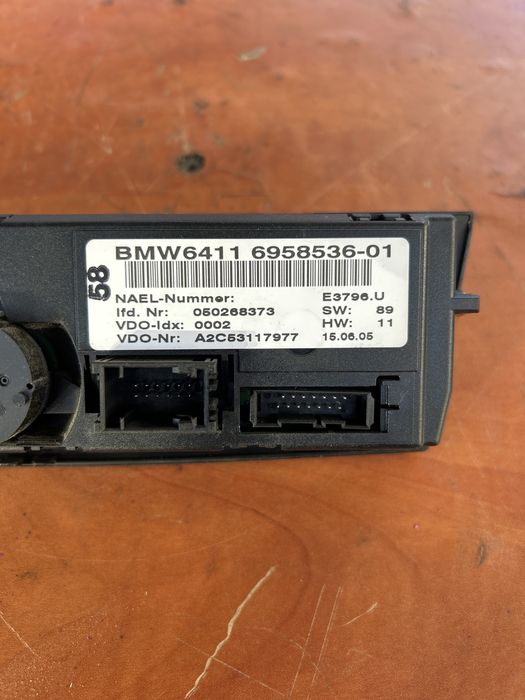 Panou comanda ventilatie Bmw e87 seria 1 an 2005