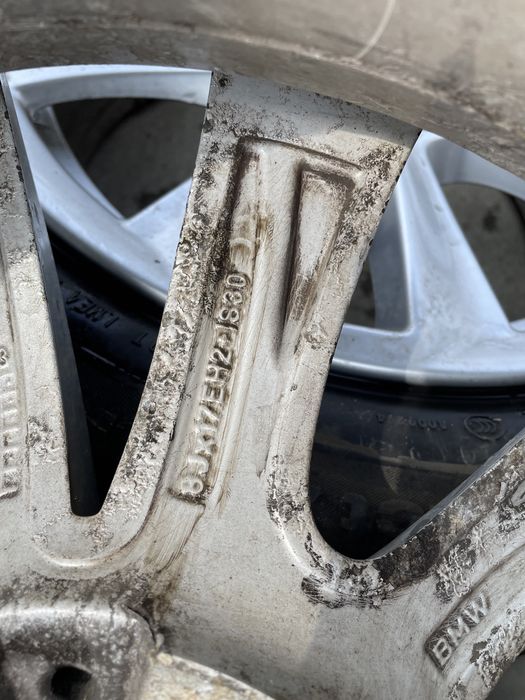 Jante Aliaj BMW r17 seria 3 5 f10 + cauciucuri 225 / 55 / R17